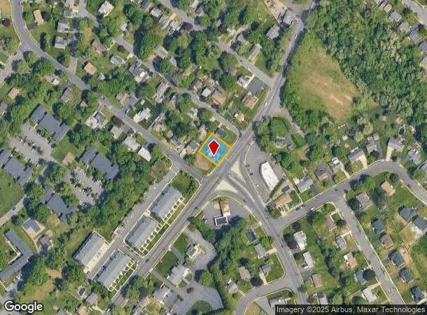 1597 Parkside Ave, Ewing, NJ Parcel Map