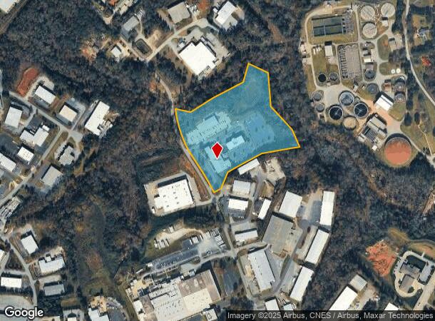 1511 S Batesville Rd, Greer, SC Parcel Map