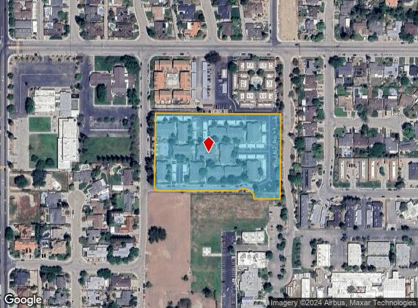  1510 N Hope Ave, Reedley, CA Parcel Map