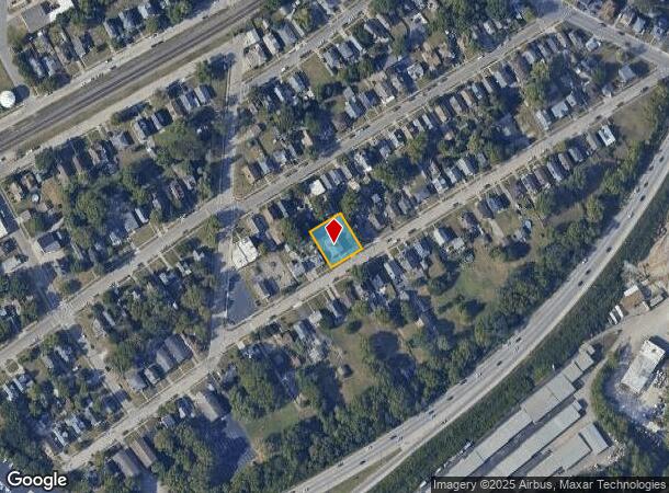 616 Blanche Ave, Cincinnati, OH Parcel Map