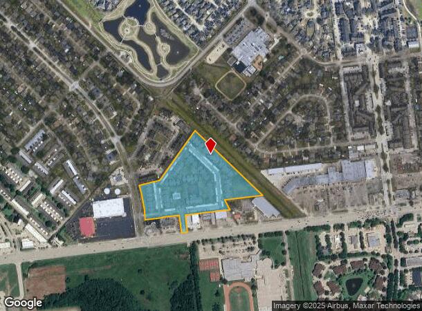  17231 Blackhawk Blvd, Friendswood, TX Parcel Map