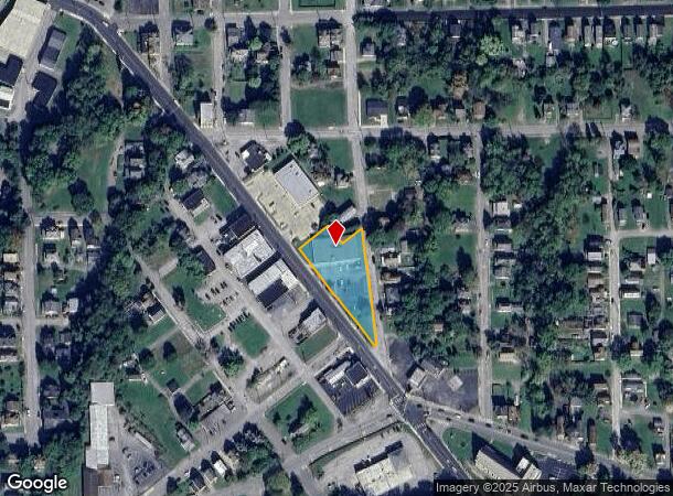  643 E Washington St, New Castle, PA Parcel Map