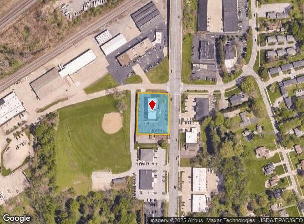 7200 Center St, Mentor, OH Parcel Map