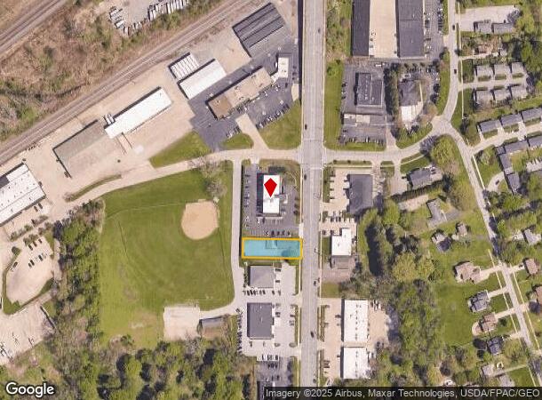  7224 Center St, Mentor, OH Parcel Map