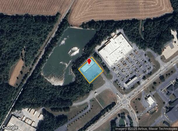 831-A B W Ave, Cartersville, GA Parcel Map