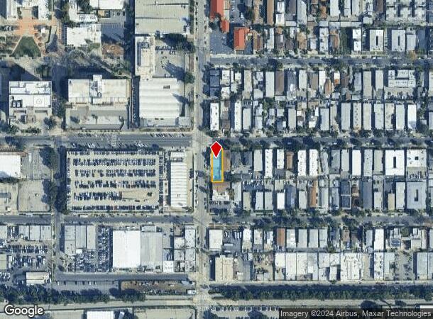  14258 Delano St, Van Nuys, CA Parcel Map