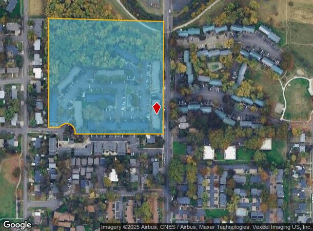 1320 Oak Patch Rd, Eugene, OR Parcel Map