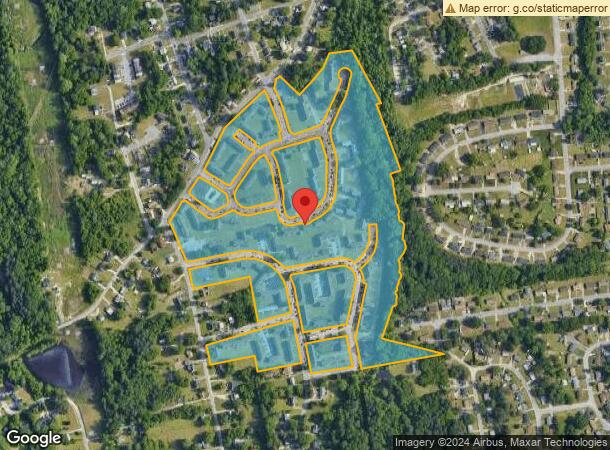  523 Summit St, Petersburg, VA Parcel Map