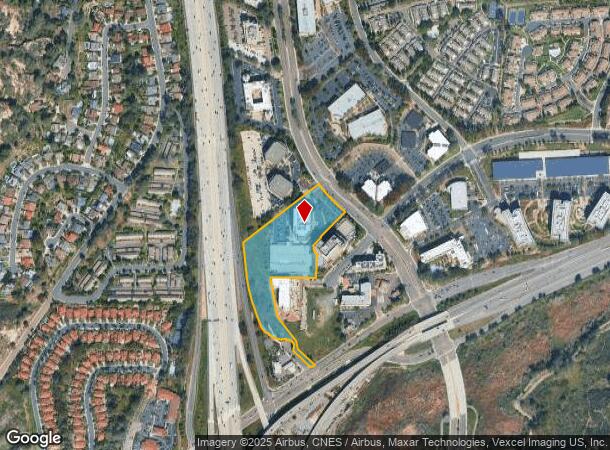 11988 El Camino Real, San Diego, CA Parcel Map