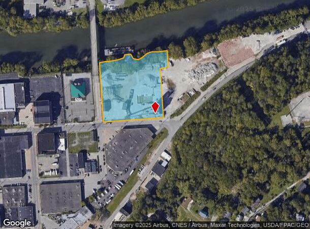  Spring Bullitt St, Charleston, WV Parcel Map