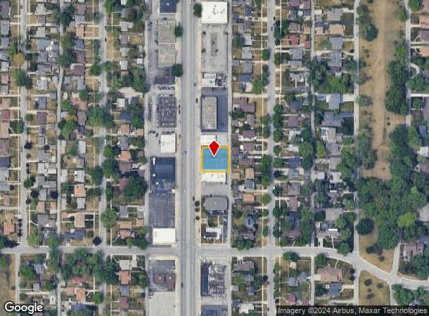  7025 Indianapolis Blvd, Hammond, IN Parcel Map