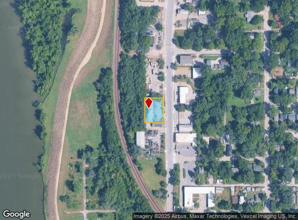 619 N 2Nd St, Lawrence, KS Parcel Map