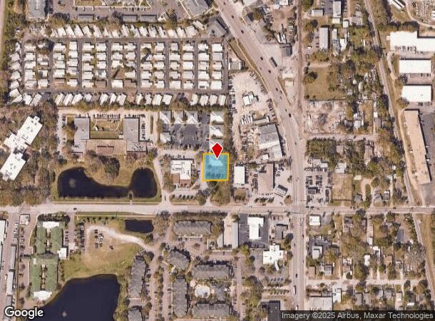  1180 Ponce De Leon Blvd, Clearwater, FL Parcel Map