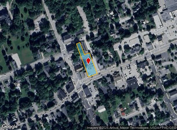  16 Main St, Gorham, ME Parcel Map