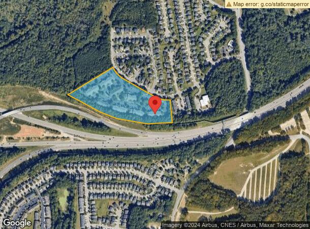  1601 Blue Ribbon Ln, Raleigh, NC Parcel Map