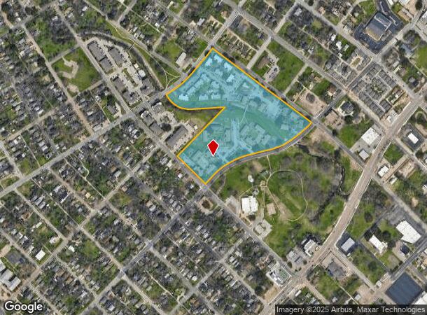  1100 N 6Th St, Waco, TX Parcel Map