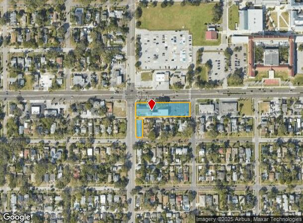  2750 5Th Ave N, Saint Petersburg, FL Parcel Map