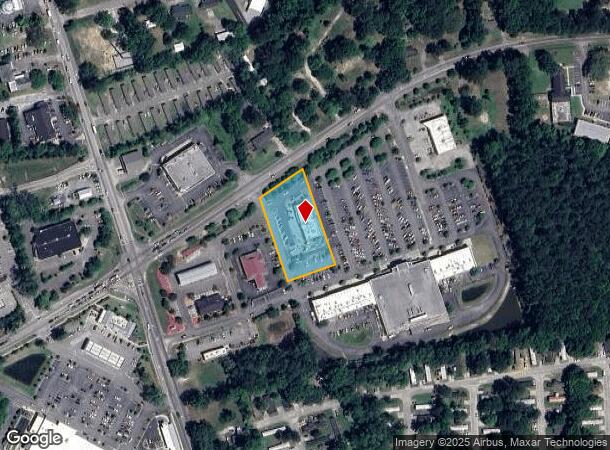  1591 Central Ave, Summerville, SC Parcel Map