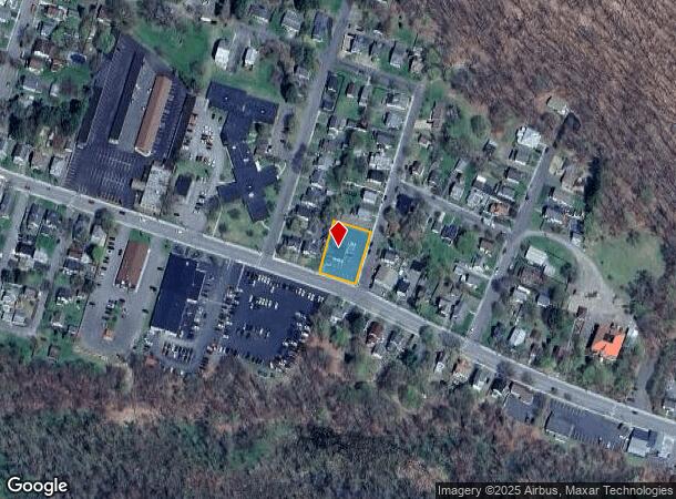  312 Chestnut St, Oneonta, NY Parcel Map