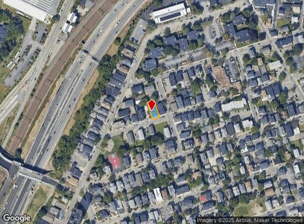 121 Tell St, Providence, RI Parcel Map