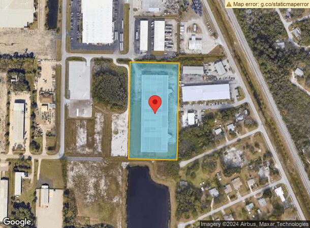  1710 Main St Ne, Palm Bay, FL Parcel Map