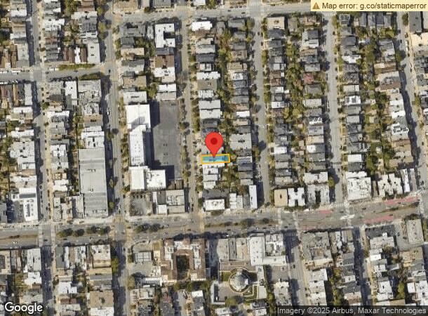  168 Palm Ave, San Francisco, CA Parcel Map