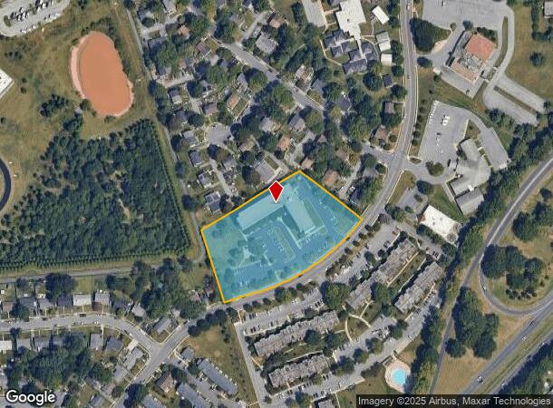  1421 Taney Ave, Frederick, MD Parcel Map