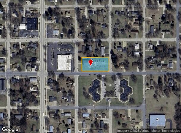  705 17Th St, Brodhead, WI Parcel Map