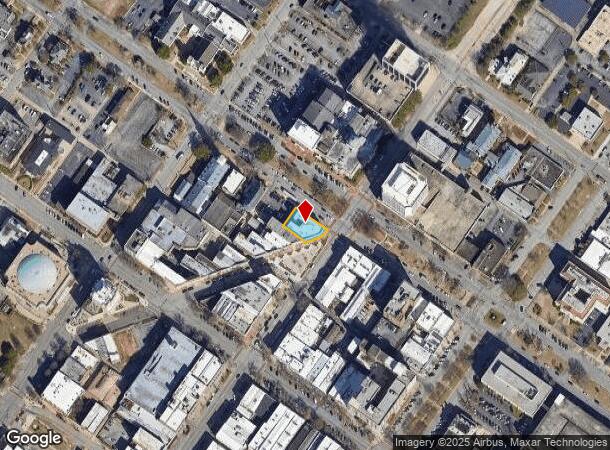  610 Mulberry St, Macon, GA Parcel Map