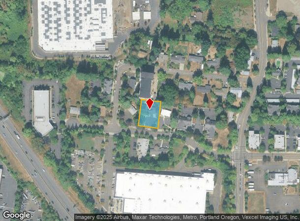 7455 Sw Beveland Rd, Portland, OR Parcel Map
