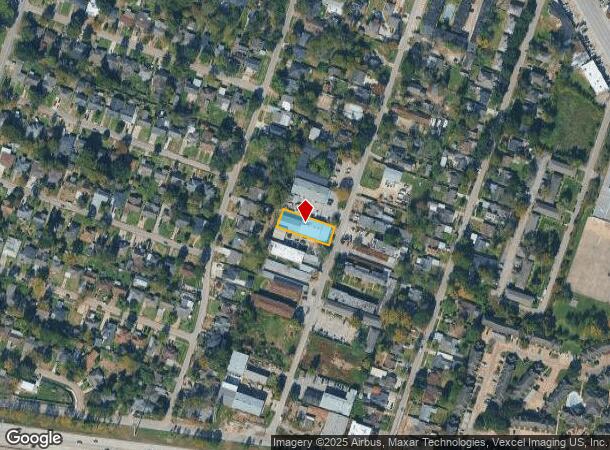  3038 Golfcrest Blvd, Houston, TX Parcel Map