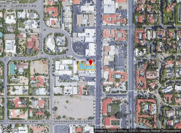  675 N Palm Canyon Dr, Palm Springs, CA Parcel Map