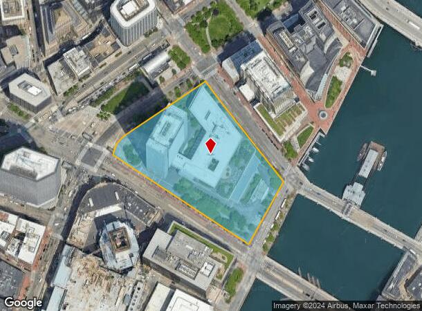  556 Atlantic Ave, Boston, MA Parcel Map