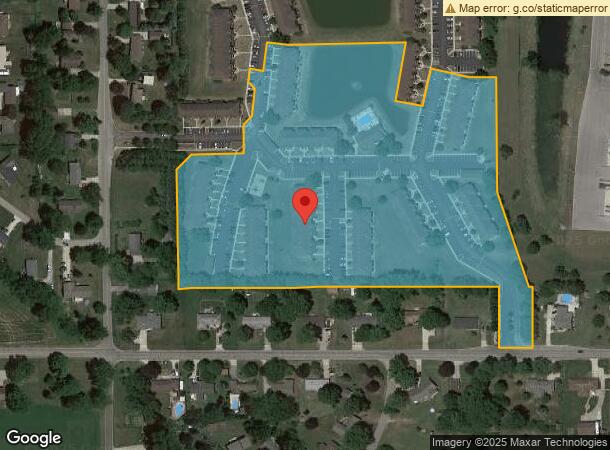  4353 Balsam Fir Ln, Elkhart, IN Parcel Map