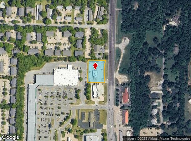  2091 N Crossover Rd, Fayetteville, AR Parcel Map