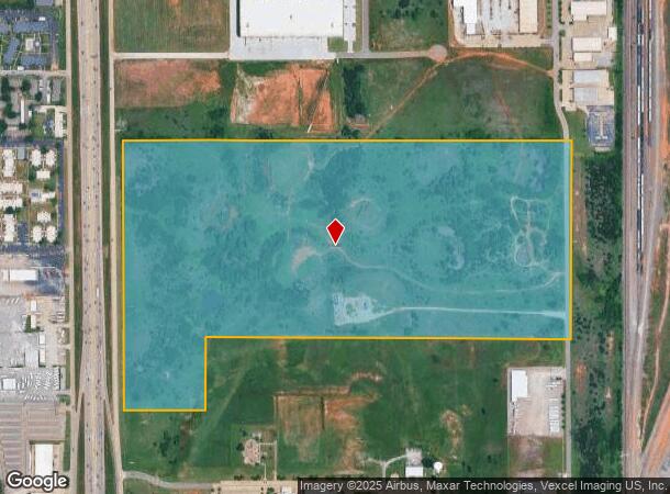 35 N I Service Rd, Moore, OK Parcel Map