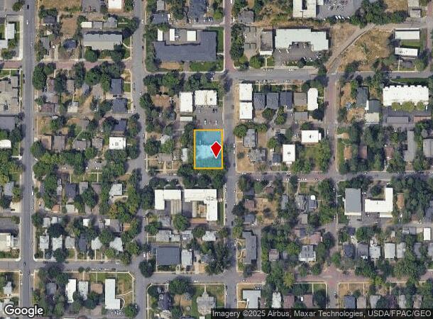  1302 W 7Th Ave, Spokane, WA Parcel Map