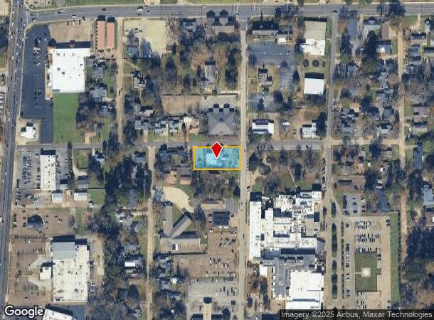 1225 N Mound St, Nacogdoches, TX Parcel Map