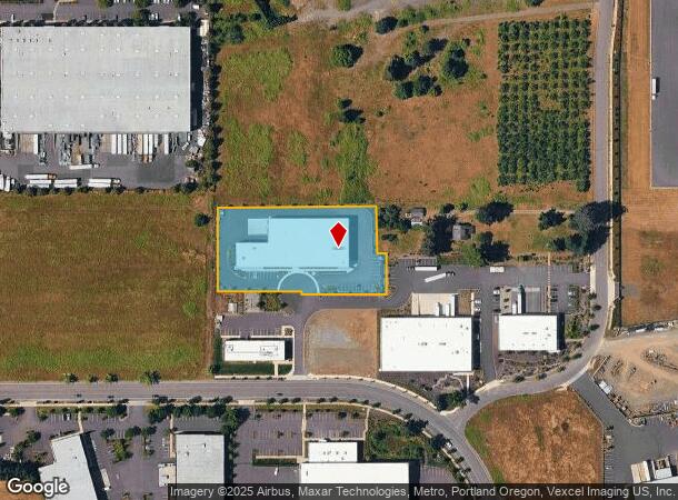 372 S Sequoia Pkwy, Canby, OR Parcel Map