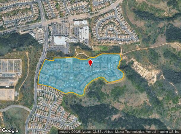  4695 Torrey Cir, San Diego, CA Parcel Map