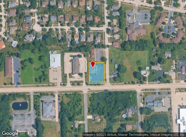  1192 Walter St, Lemont, IL Parcel Map