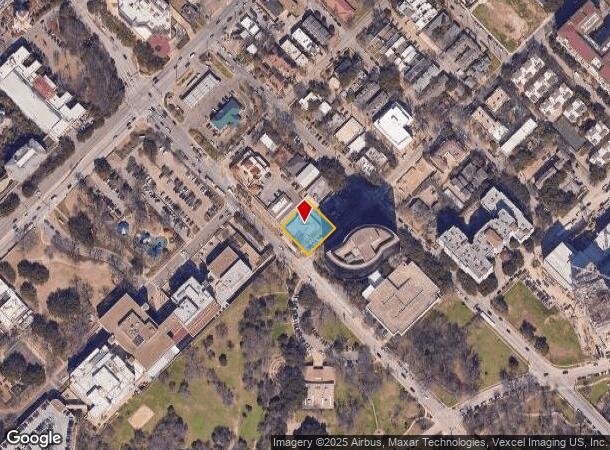  3606 Maple Ave, Dallas, TX Parcel Map