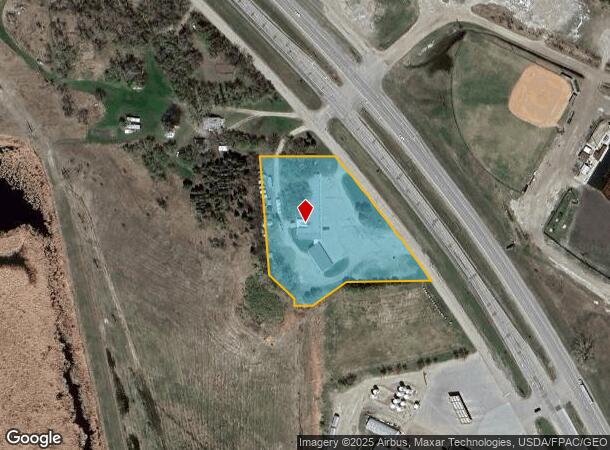 702 Highway 2 W, Devils Lake, ND Parcel Map