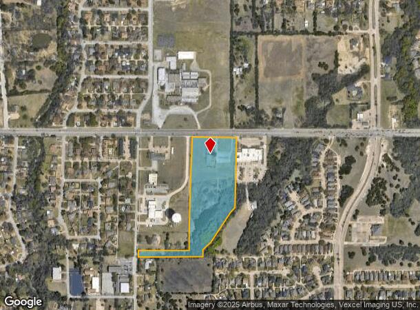  610 E Belt Line Rd, Desoto, TX Parcel Map