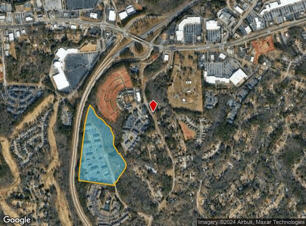  225 Jennings Mill Pky, Athens, GA Parcel Map