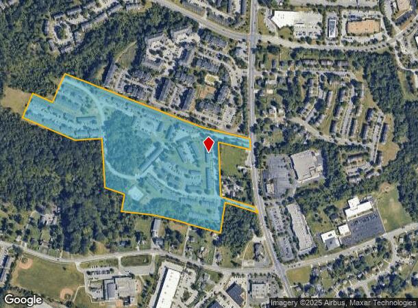  Rolling Rd, Baltimore, MD Parcel Map