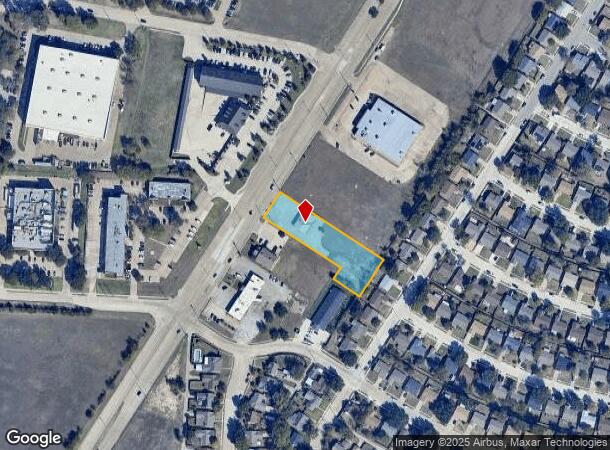  1019 S Greenville Ave, Allen, TX Parcel Map