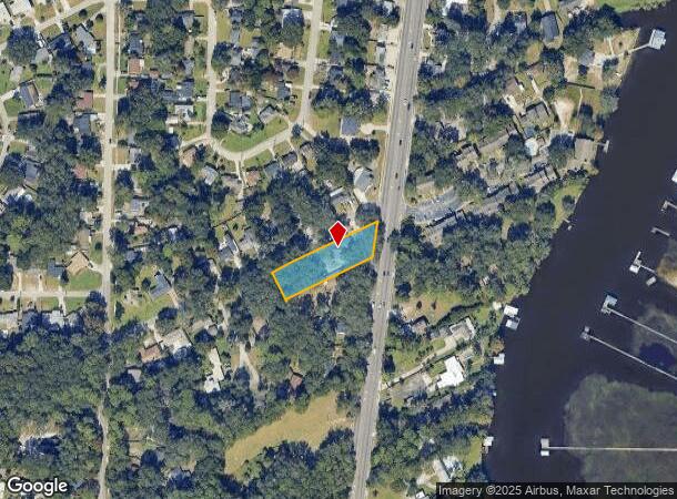  1922 University Blvd S, Jacksonville, FL Parcel Map