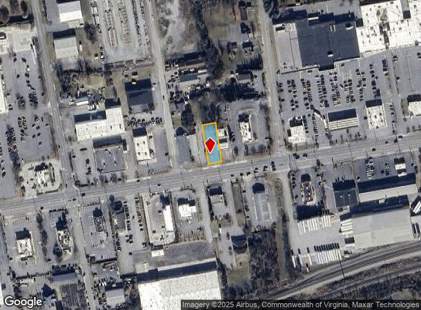 1621 W Main St, Salem, VA Parcel Map