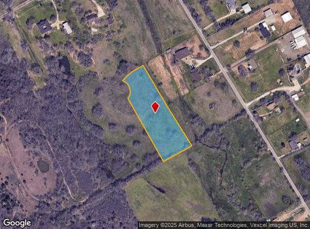  3410 Saddleback Ct, Burleson, TX Parcel Map